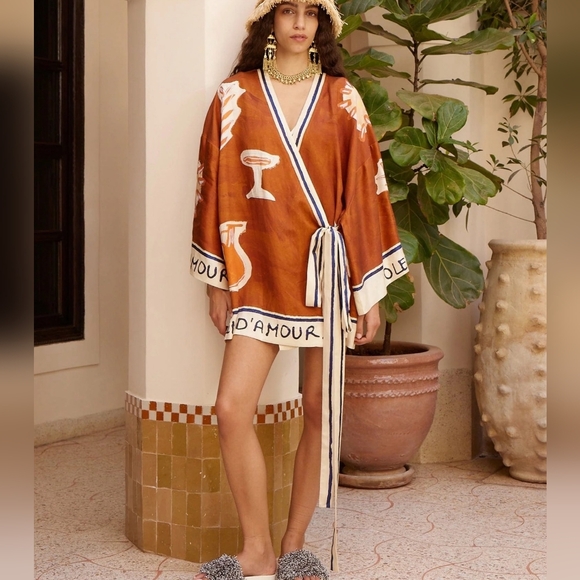 Alemais Dresses & Skirts - Alemais soleil d'amour wrap mini dress
